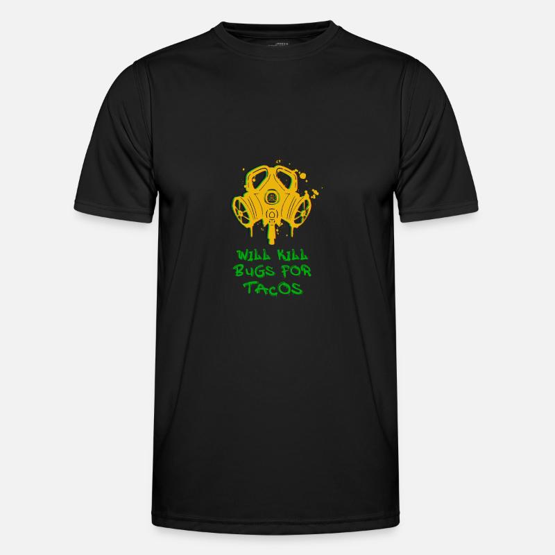 Exterminator Kammerjäger Schädlingsbekämpfung - Männer Funktions-T-Shirt - Schwarz