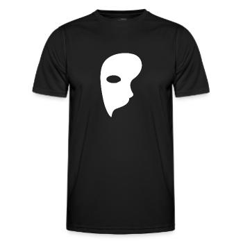 Phantom der Oper - Männer Funktions-T-Shirt - Schwarz - Vorne - AI Model Male 178 dark (178cm)