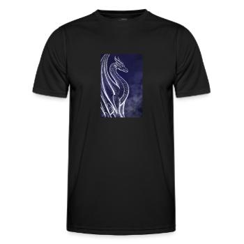 Dragon - T-shirt sport Homme - noir - Devant - AI Model Male 178 dark (178cm)