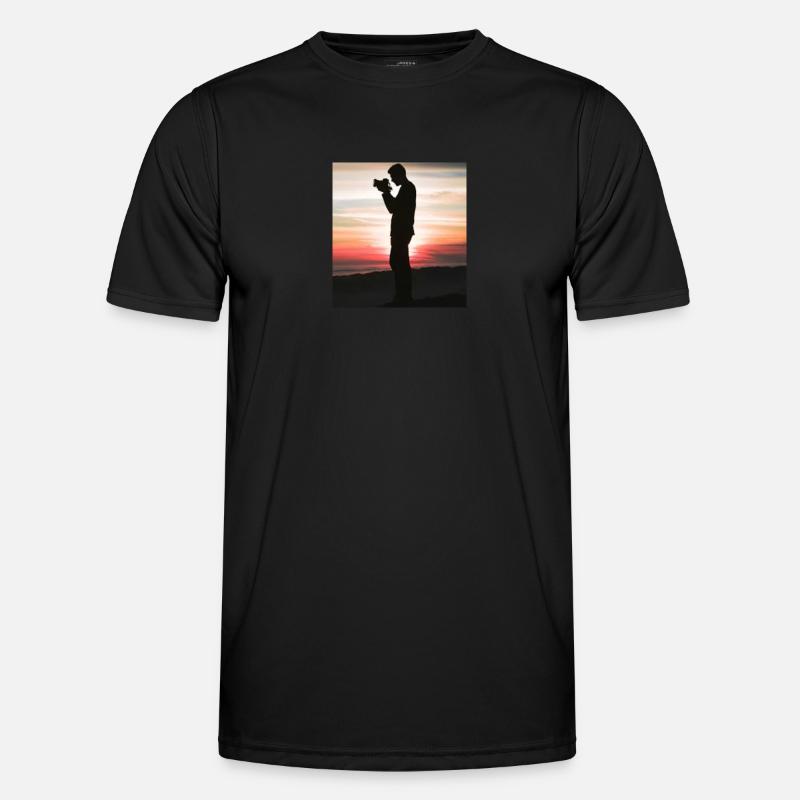 High pose - Men's Functional T-Shirt - black