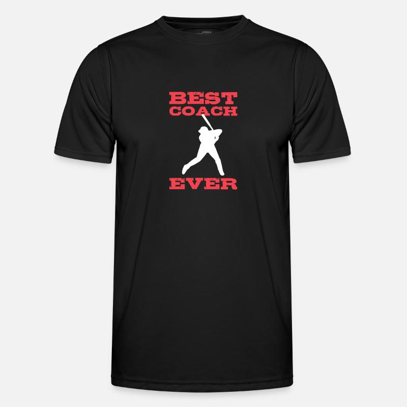 Softball Softball Player Coach Men's Functional T-Shirt
