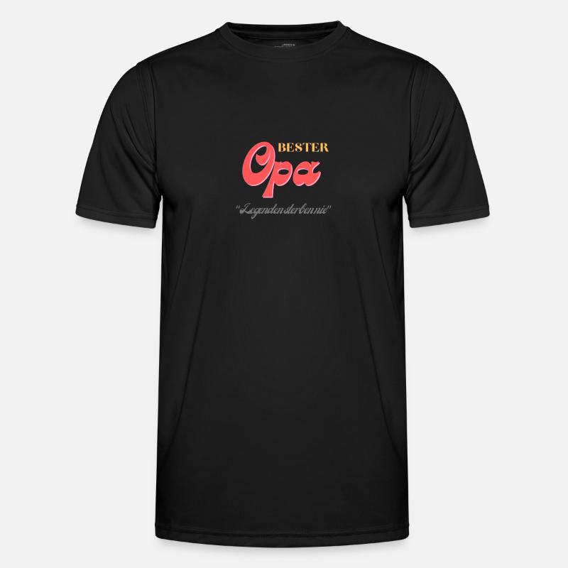 Bester opa Männer Funktions-T-Shirt