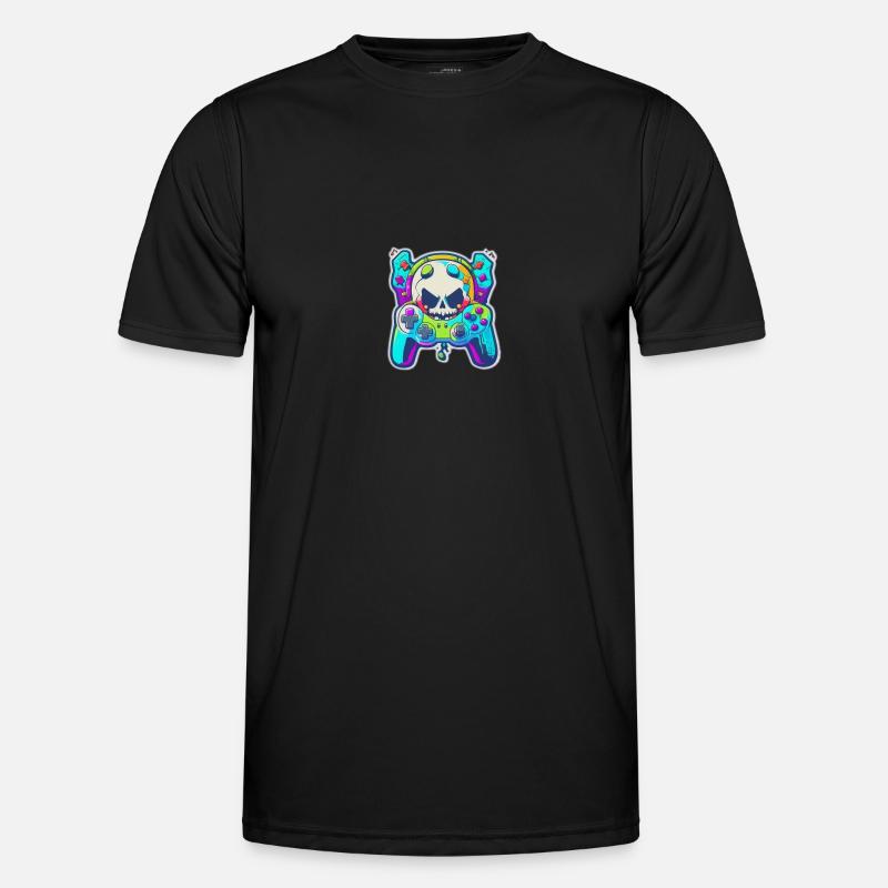 Skullhead Controller - Men's Functional T-Shirt - black