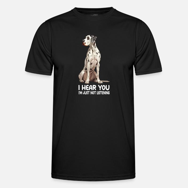 Great Dane - Men's Functional T-Shirt - black