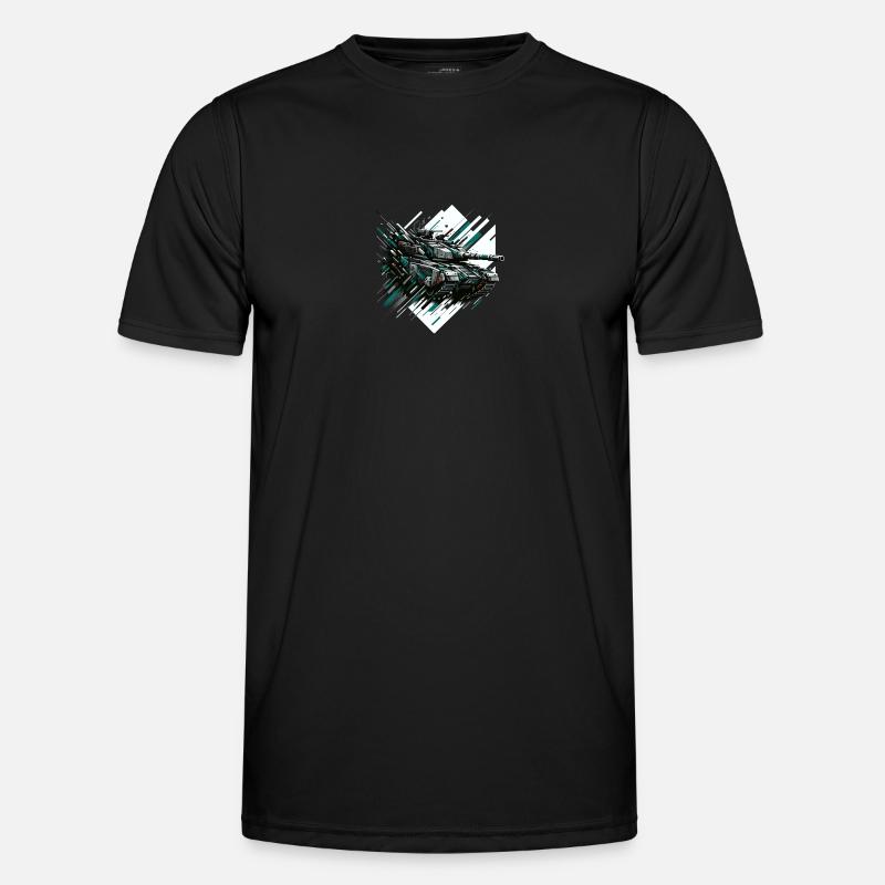 Dynamic Assault Barrage - Men's Functional T-Shirt - black