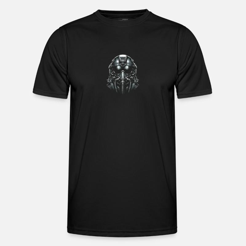 Zukünftiger Kampfpilot Männer Funktions-T-Shirt