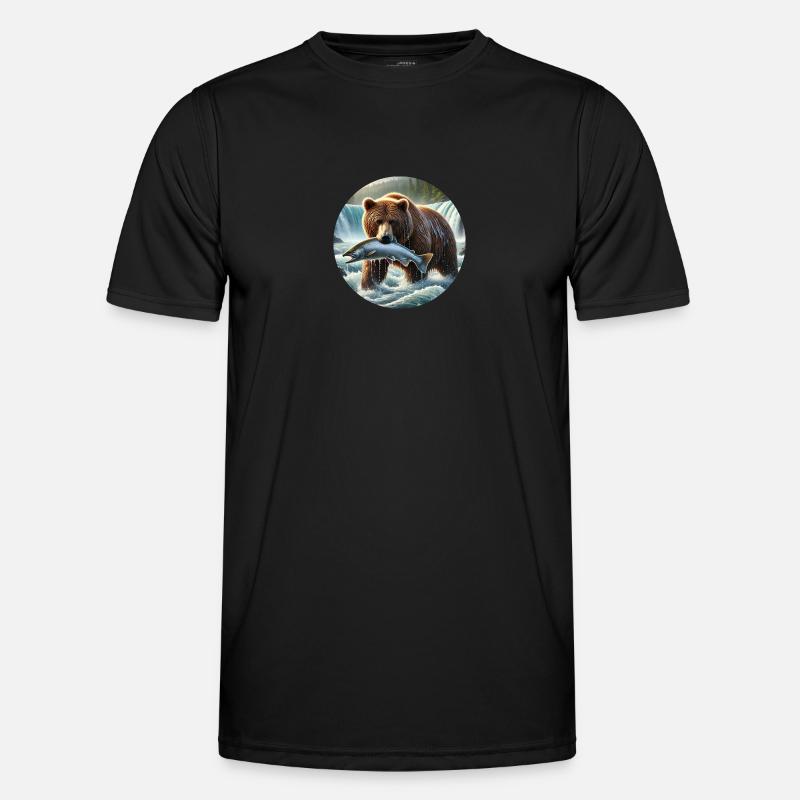 Grizzly Bear Men's Functional T-Shirt