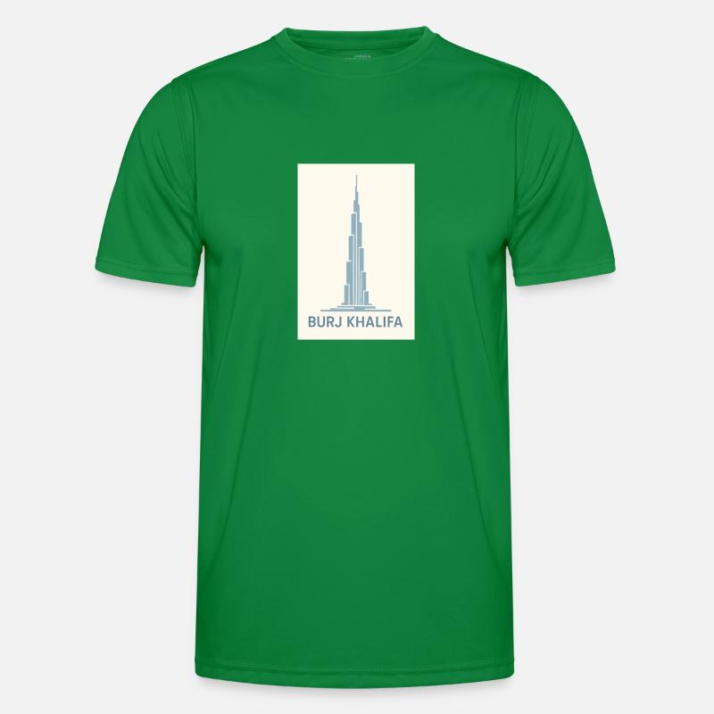 Burj Khalifa Men's Functional T-Shirt