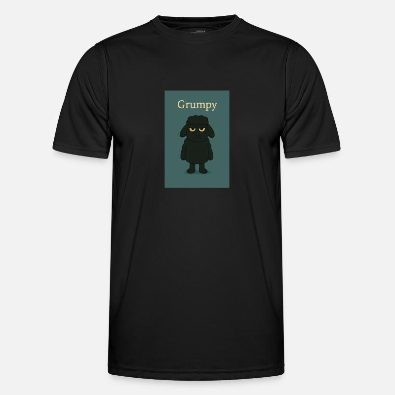 Grumpy - Men's Functional T-Shirt - black