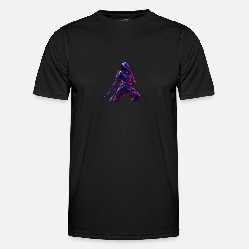 Neon Ninja Männer Funktions-T-Shirt