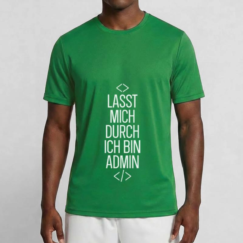 Programmierer Coder Software Entwickler Männer Funktions-T-Shirt