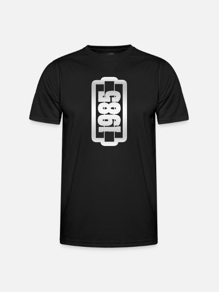 Born in 1985 - Men's Functional T-Shirt - black