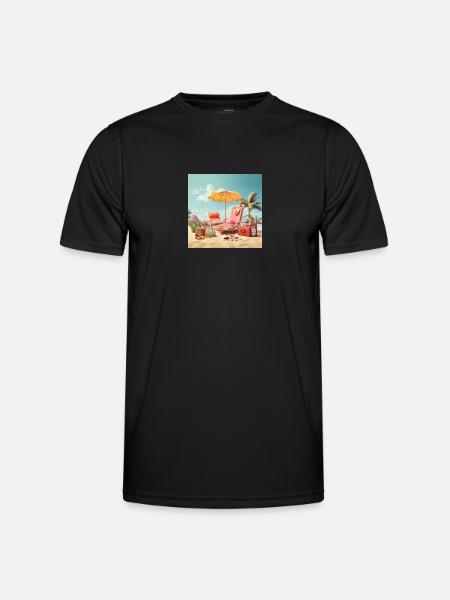Holiday Joy Trend Shirt - Men's Functional T-Shirt - black