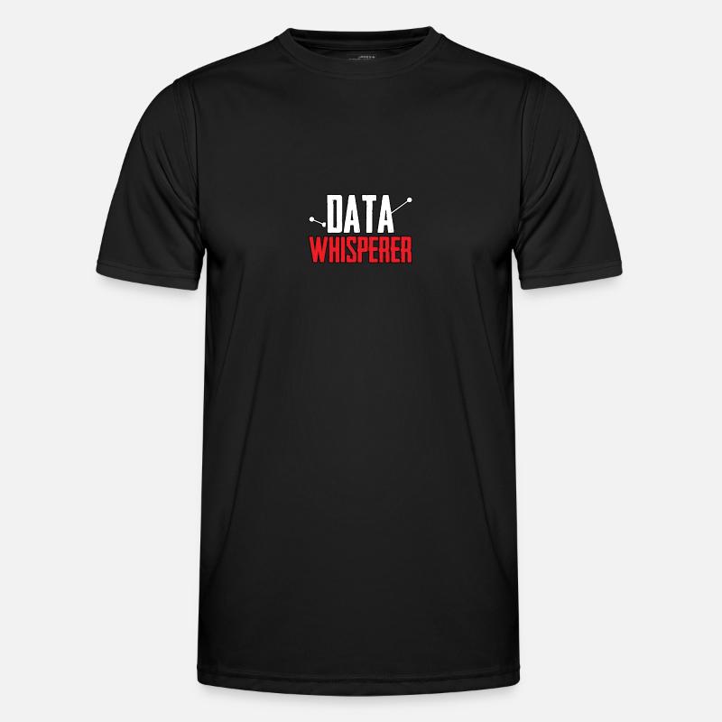Data Whisperer for Scientists Men's Functional T-Shirt