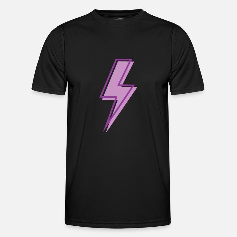 Hellviolettes Licht Männer Funktions-T-Shirt