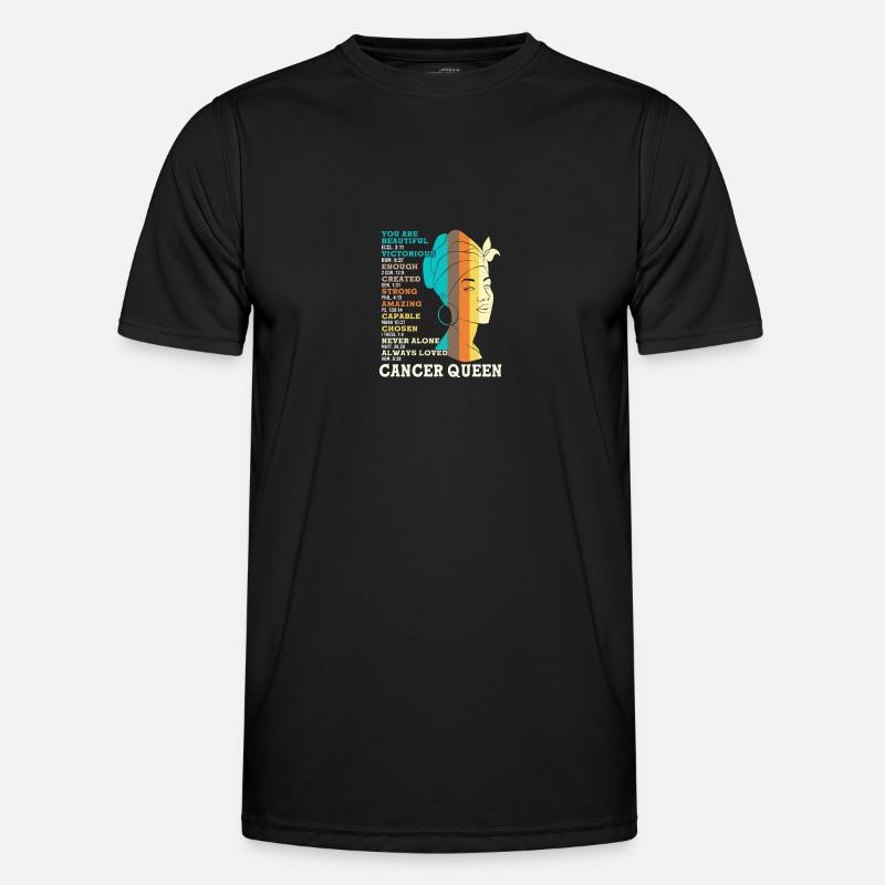 Sternzeichen Krebs - Männer Funktions-T-Shirt - Schwarz