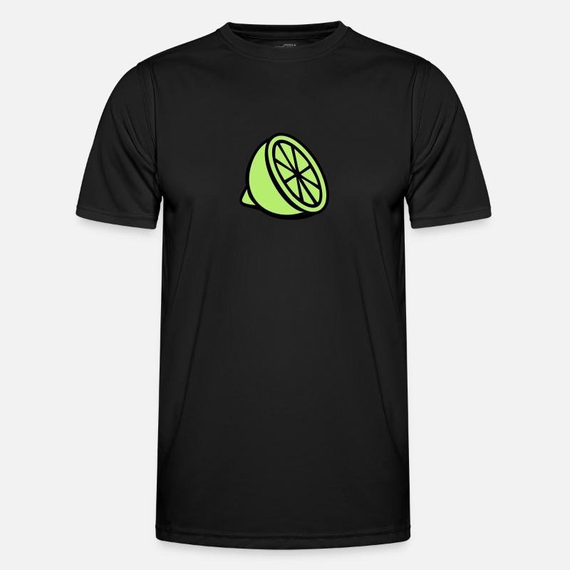 Lime - Men's Functional T-Shirt - black