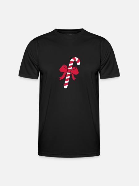 Zuckerstange - Männer Funktions-T-Shirt - Schwarz