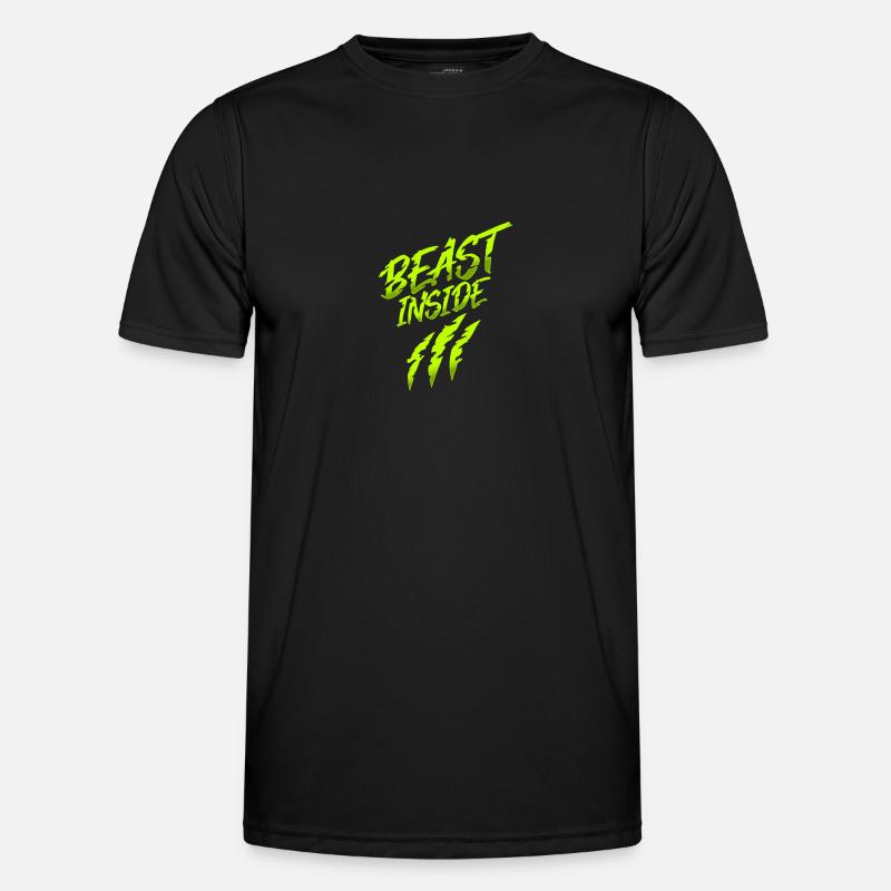 BEAST INSIDE Männer Funktions-T-Shirt