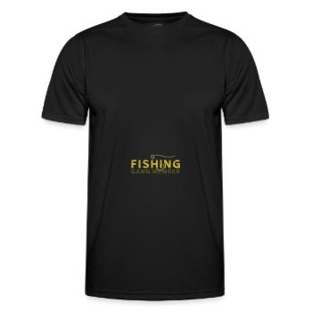 Gang de pêcheurs - T-shirt sport Homme - noir - Devant - AI Model Male 178 dark (178cm)