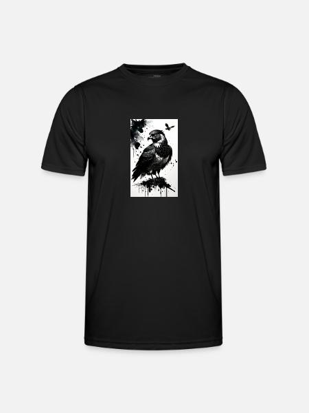 Eagle | Birds | Freedom | Animals - Men's Functional T-Shirt - black