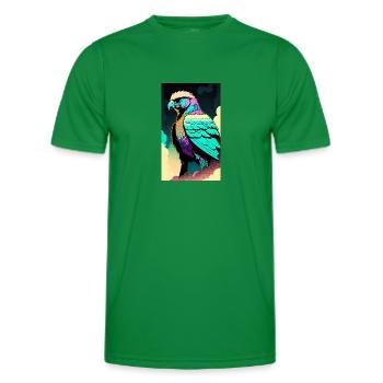 Aigle | Oiseaux | Liberté | Animaux - T-shirt sport Homme - vert - Devant - AI Model Male 178 dark (178cm)