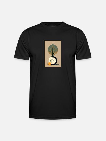 Mystical symbol | mysterious | Symbol - Men's Functional T-Shirt - black