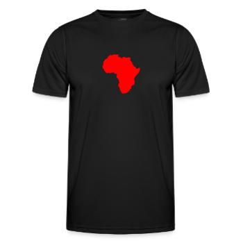 Africa - T-shirt sport Homme - noir - Devant - AI Model Male 178 dark (178cm)