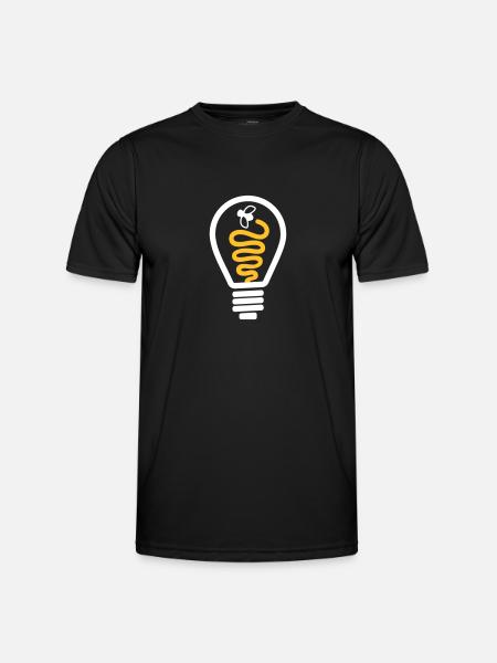 Bulb - Men's Functional T-Shirt - black