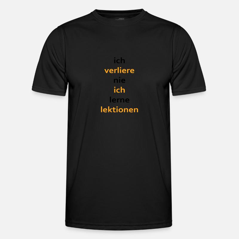 boardgame chess backgammon game night - Männer Funktions-T-Shirt - Schwarz