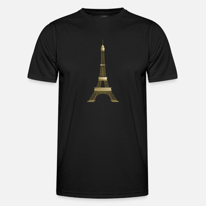 Eiffel tower Men's Functional T-Shirt