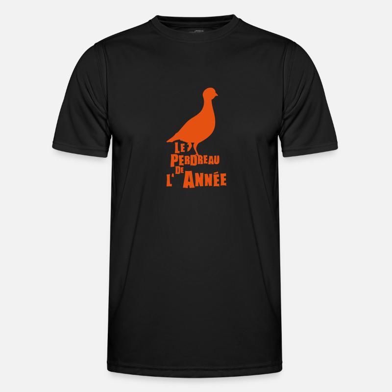 le perdreau de annee expression - T-shirt sport Homme - noir