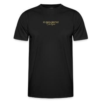 Florence on the Elbe Saxony: Glamorous homage to Dresden - Men's Functional T-Shirt - black - Front - AI Model Male 178 dark (178cm)