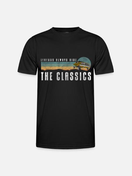 Car Classic Engine Legend - Men's Functional T-Shirt - black
