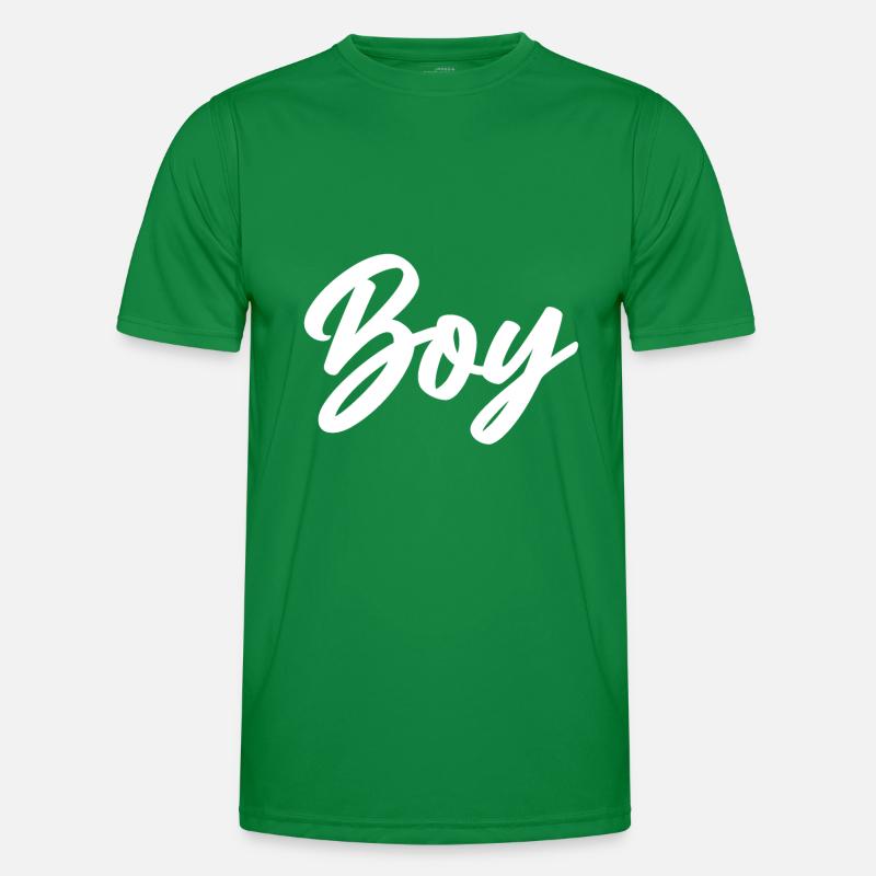 Boy - Schriftzug Männer Funktions-T-Shirt