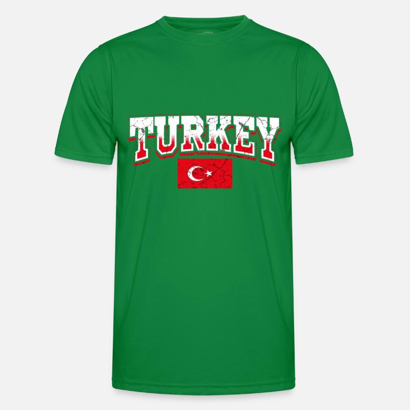 Turkey Men's Functional T-Shirt