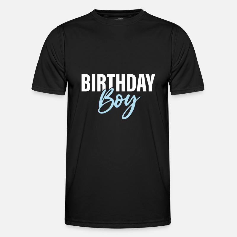 Birthday Boy - Men's Functional T-Shirt - black