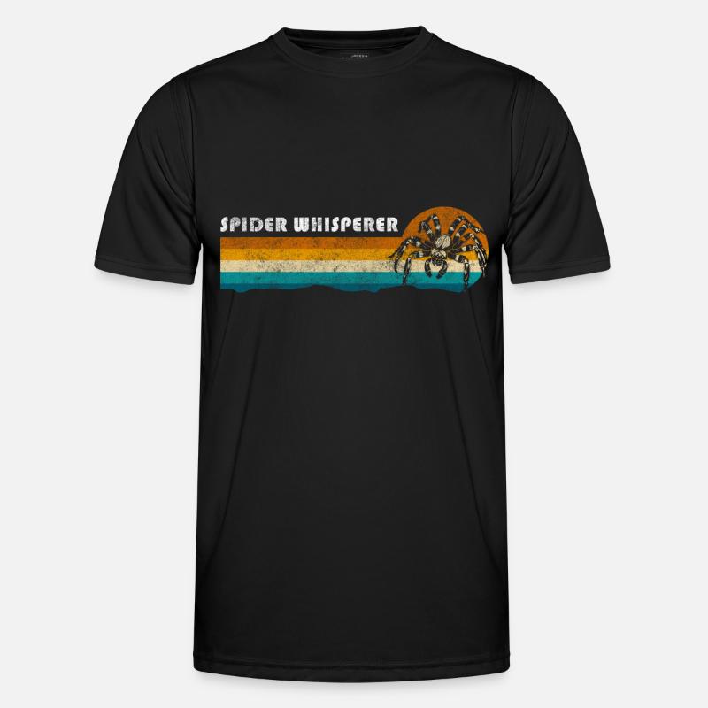 Araignées de compagnie - T-shirt sport Homme - noir