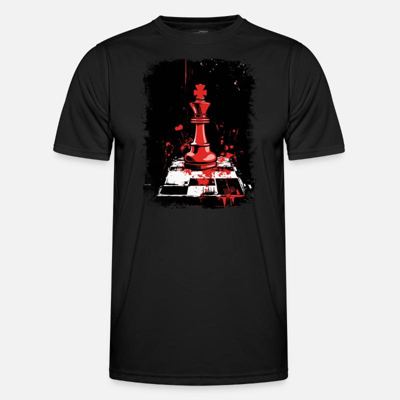 Chess piece king Men's Functional T-Shirt