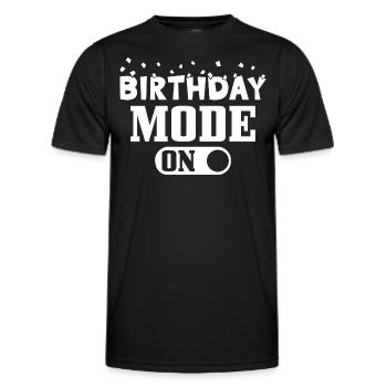 Mode Anniversaire sur Mode Anniversaire sur - T-shirt sport Homme - noir - Devant - AI Model Male 178 dark (178cm)