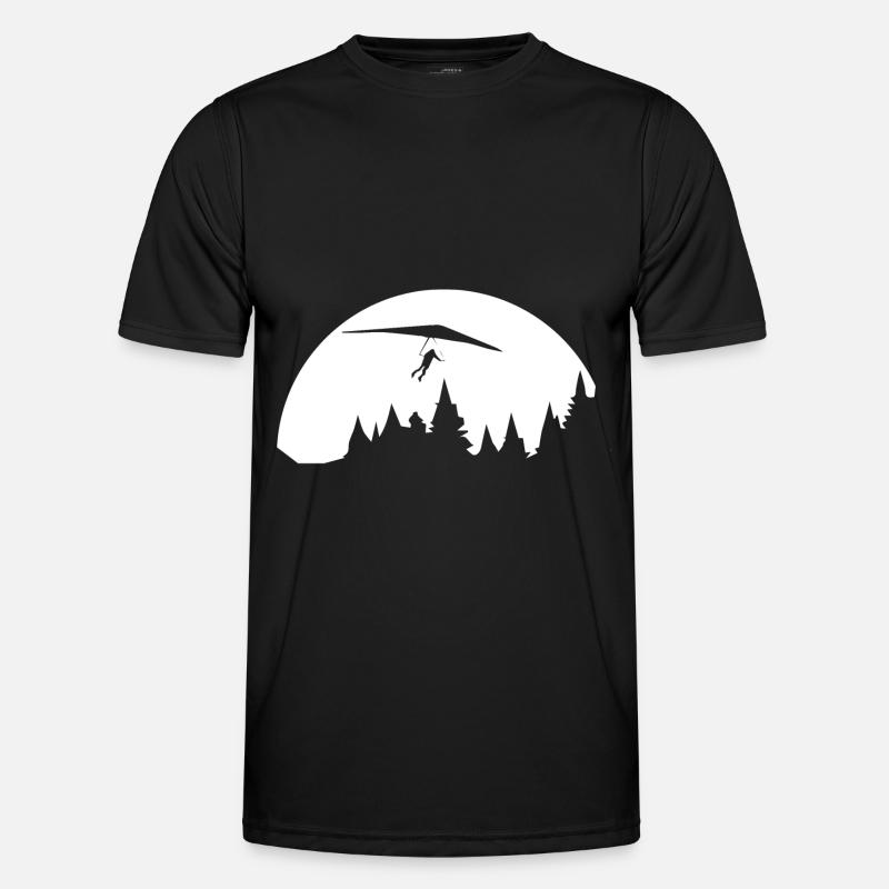 Paragliding - (3) - Men's Functional T-Shirt - black