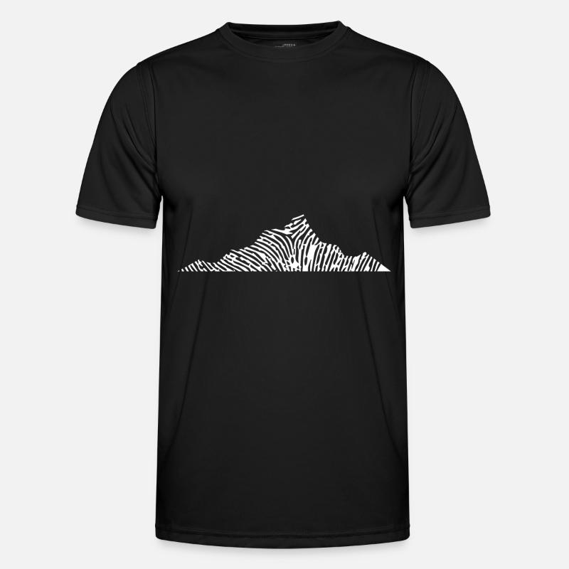 Mountain - (3) - Men's Functional T-Shirt - black