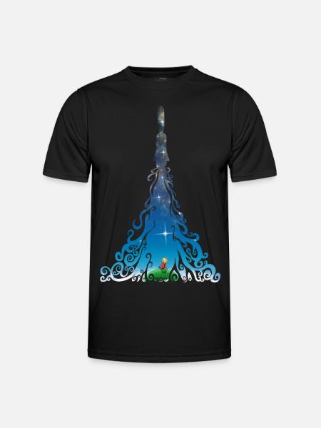 Rocket dreams - Men's Functional T-Shirt - black