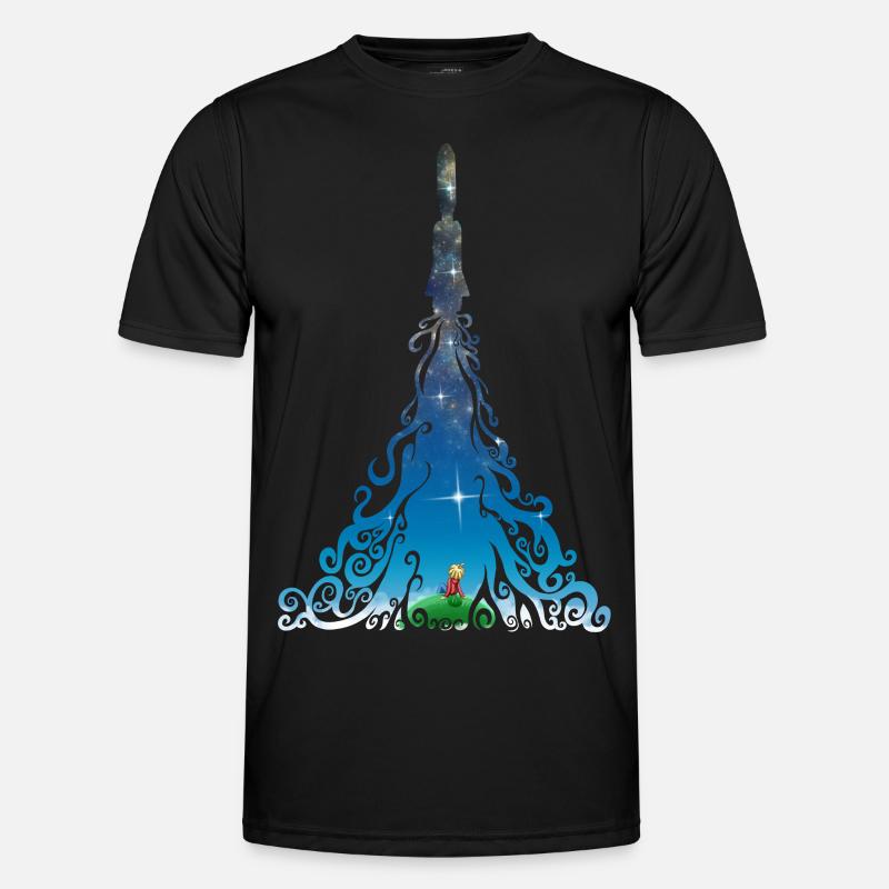 Rocket dreams - Männer Funktions-T-Shirt - Schwarz
