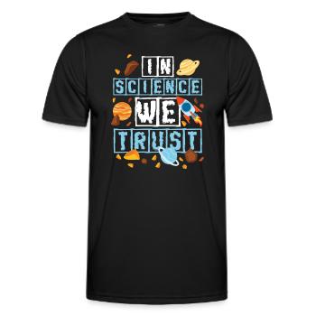 Navette spatiale Spaceuit SpaceShip Rocket - T-shirt sport Homme - noir - Devant - AI Model Male 178 dark (178cm)