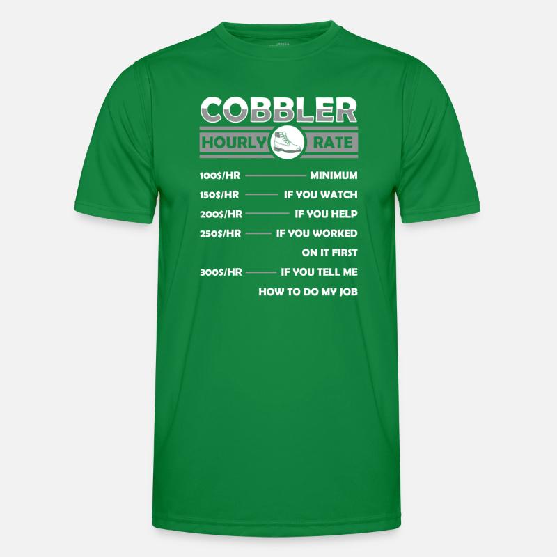 Shoemaker craftsman sole Men's Functional T-Shirt