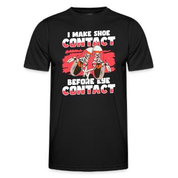 Travail de la chaussure Artisans Travail - T-shirt sport Homme - noir - Devant - AI Model Male 178 dark (178cm)