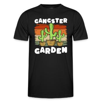 Stachel Umarmung - Männer Funktions-T-Shirt - Schwarz - Vorne - AI Model Male 178 dark (178cm)