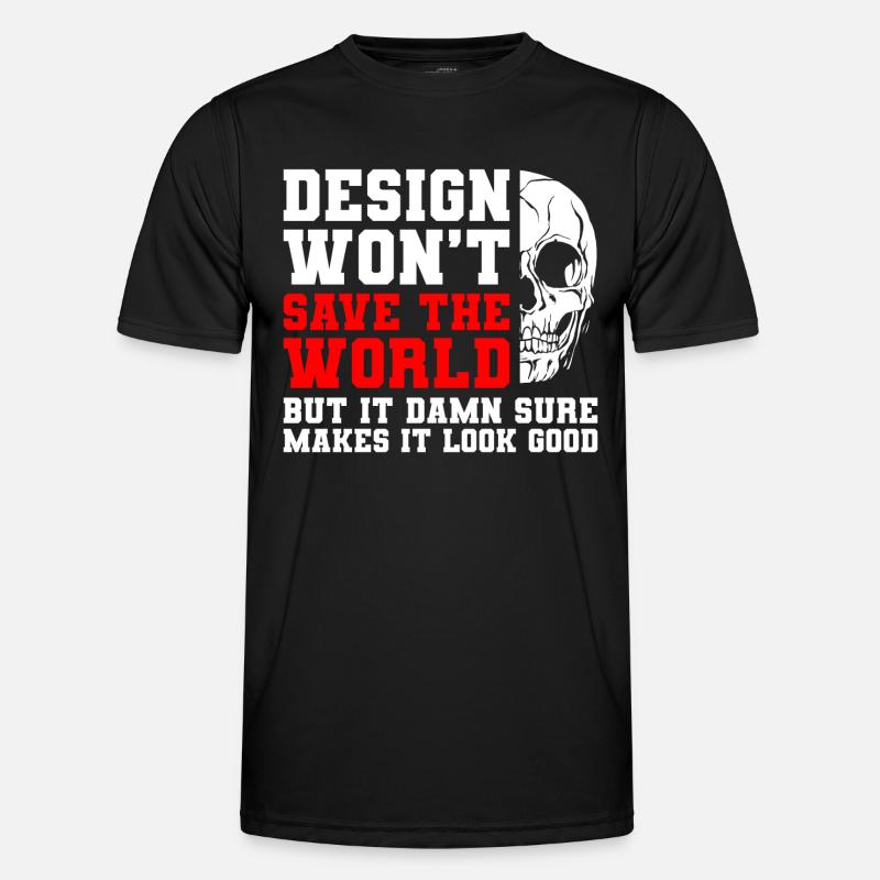 Designer Designer Graphic Designer - Men's Functional T-Shirt - black