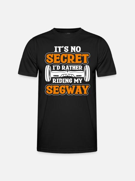 Segway Fun Véhicule Mode Véhicule - T-shirt sport Homme - noir